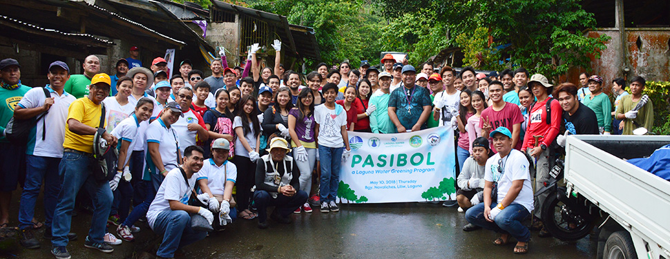 Laguna Water, in coordination with PENRO Laguna and the Municipal Government of Liliw, plants more than 500 seedlings in Liliw, Laguna.