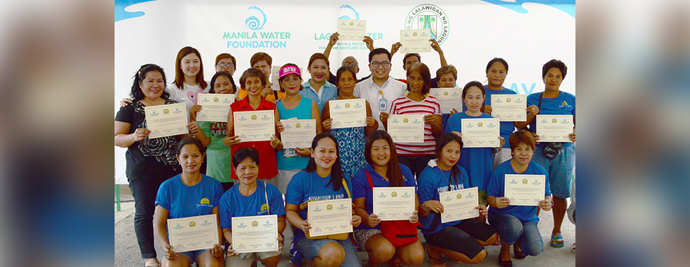 Providing Life's Basic Need. Laguna Water, through its Tubig Para Sa Barangay program, grants 20 families in Brgy. Dela Paz, Biñan access to clean, safe, and uninterrupted water.